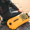 SET BOA ACQUE LIBERE  DRYBAG BUOY CSW 28 LITRI YELLOW GIALLO FLUO