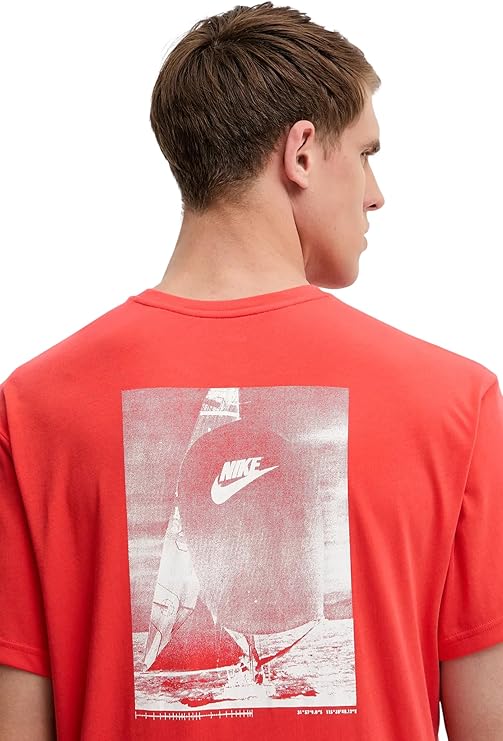 T SHIRT NIKE DRY-FIT MAGLIA UOMO MAN TEE JUST DO IT ROSSA