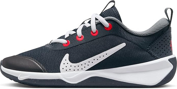 SCARPE NIKE BIMBA BIMBO OMNI MULTI-COURT BLU