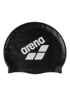 CUFFIA PISCINA ARENA BIG LOGO NUOTO SILICONE SWIM CAP CUFFIE NERA
