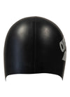 CUFFIA PISCINA ARENA BIG LOGO NUOTO SILICONE SWIM CAP CUFFIE NERA