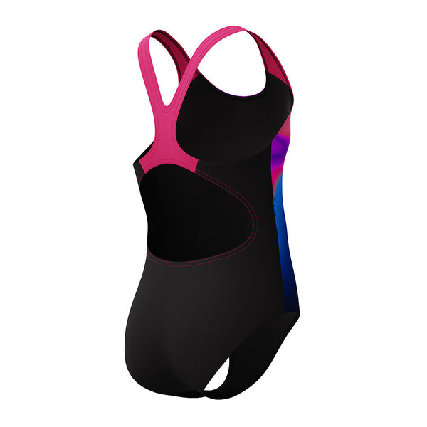 COSTUME BIMBA PISCINA SPEEDO NUOTO INTERO FANTASIA BAMBINA GIRLS PLACEMENT SPLASHBACK PRINT ONE PIECE