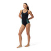 COSTUME PISCINA SPEEDO PLACEMENT MUSCLEBACK SWIMSUIT DONNA INTERO NERO