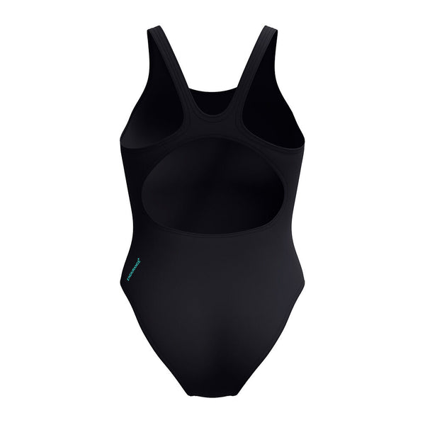 COSTUME PISCINA SPEEDO PLACEMENT MUSCLEBACK SWIMSUIT DONNA INTERO NERO