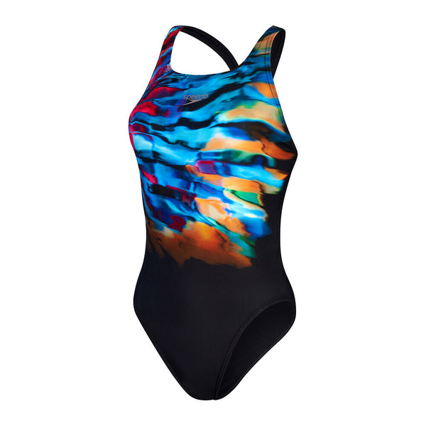 COSTUME DONNA PISCINA SPEEDO NUOTO INTERO NERO