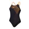 COSTUME DONNA PISCINA SPEEDO NUOTO INTERO MEDLEY NERO