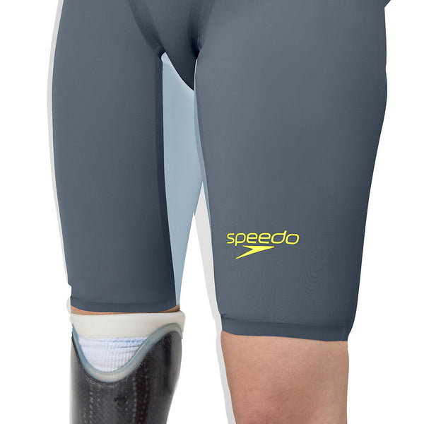 COSTUMONE SPEEDO FASTSKIN LZR VALOR 2.0 COSTUMONI DONNA OPEN BACK KNEESKIN GRIGIO