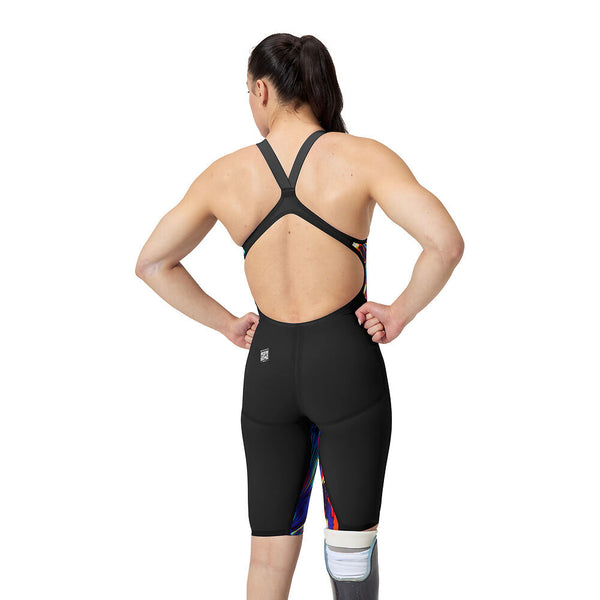 COSTUMONE SPEEDO FASTSKIN LZR VALOR 2.0 COSTUMONI DONNA OPEN BACK KNEESKIN