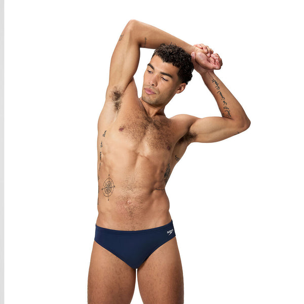 COSTUME SPEEDO ECO ENDURANCE UOMO SLIP NUOTO PISCINA BLU SCURO