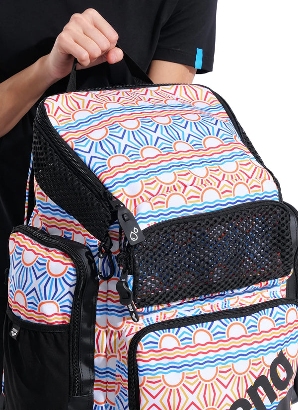 ZAINO ARENA BORSA PISCINA NUOTO SPIIKY BACKPACK 45 LITRI SUN