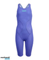 COSTUMONE ARENA POWERSKIN IMPULSO JUNIOR LILLA BIMBA GARA OPENBACK PISCINA