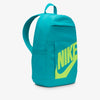ZAINO NIKE ELEMENTAL UNISEX BACKPACK 21L BORSA PALESTRA VIAGGIO VERDE
