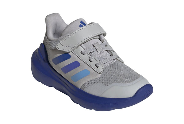 SCARPE BIMBO BIMBA ADIDAS TENSAUR RUN CON STRAPPO GRIGIA BLU