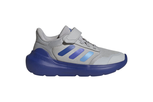 SCARPE BIMBO BIMBA ADIDAS TENSAUR RUN CON STRAPPO GRIGIA BLU