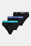 SLIP MUTANDE INTIMO NIKE PRO 3 PAIA SHORT MAN UOMO NERO