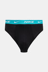 SLIP MUTANDE INTIMO NIKE PRO 3 PAIA SHORT MAN UOMO NERO