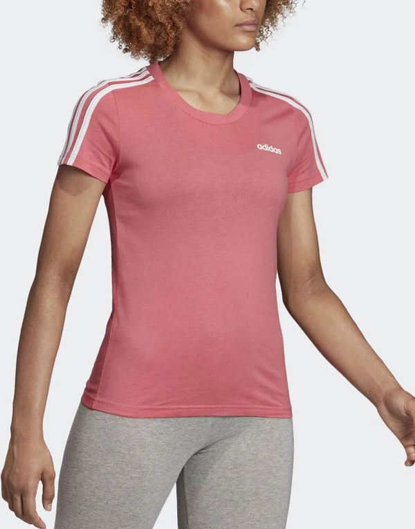 T SHIRT ADIDAS ESSENTIALS MAGLIETTA DONNA RUNNING FUCHSIA