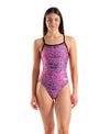 COSTUME NUOTO ARENA DONNA INTERO SPALLINA STRETTA PISCINA LIMITED EDITION