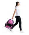 ZAINO ARENA BORSA PISCINA NUOTO BACKPACK ONE GO 45 LITRI SNAKE SKIN ROSA