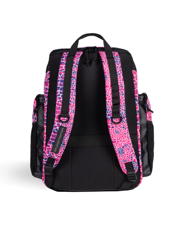 ZAINO ARENA BORSA PISCINA NUOTO BACKPACK ONE GO 45 LITRI SNAKE SKIN ROSA