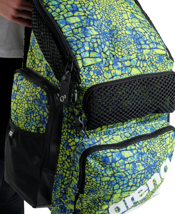 ZAINO ARENA BORSA PISCINA NUOTO BACKPACK ONE GO 45 LITRI SNAKE SKIN