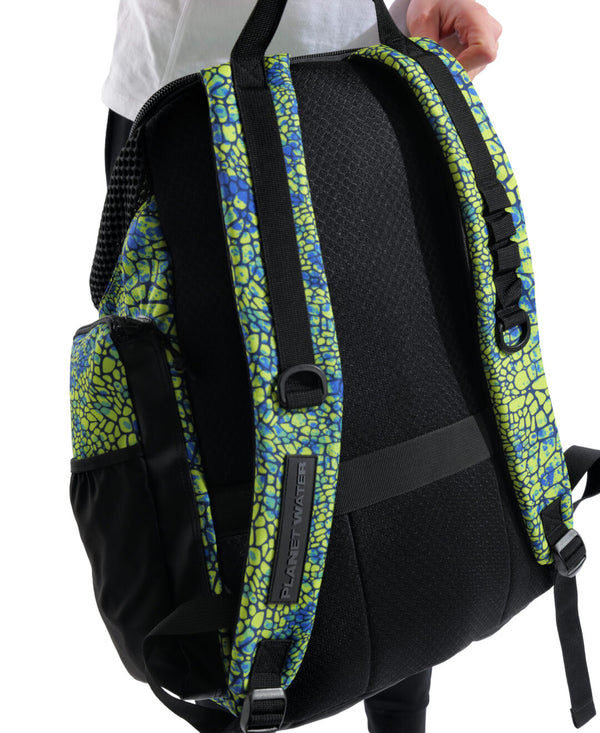 ZAINO ARENA BORSA PISCINA NUOTO BACKPACK ONE GO 45 LITRI SNAKE SKIN
