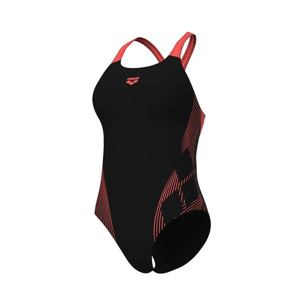 COSTUME NUOTO ARENA DONNA INTERO PISCINA LILY SWIMSUIT BACK