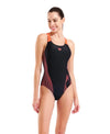 COSTUME NUOTO ARENA DONNA INTERO PISCINA LILY SWIMSUIT BACK