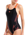 COSTUME NUOTO ARENA DONNA INTERO PISCINA LILY SWIMSUIT BACK
