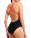 COSTUME NUOTO ARENA DONNA INTERO PISCINA LILY SWIMSUIT BACK