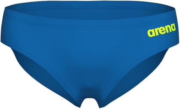 COSTUME ARENA UOMO SLIP NUOTO PISCINA BLU SOLID BRIEF AZZURRO