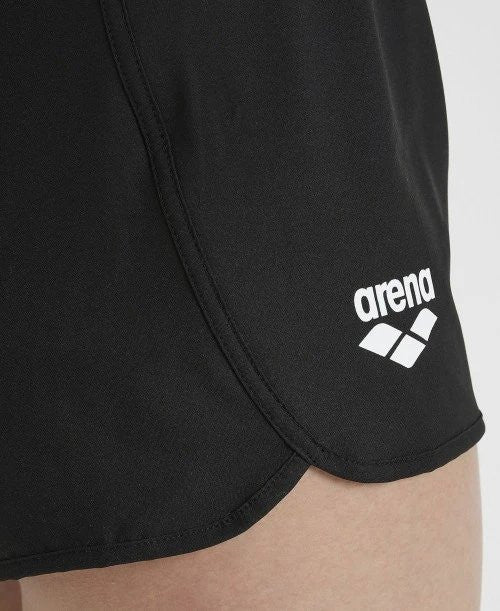 PANTALONCINI ARENA ITALIA NERO BERMUDA PANEL NUOTO DONNA PISCINA