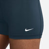 SHORTS NIKE PRO WOMAN PANTALONCINO CORTO PALESTRA DONNA VERDE