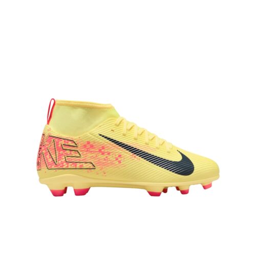 SCARPE CALCIO BAMBINO NIKE ZOOM MERCURIAL SUPERFLY 10 FG/MG JR YELLOW