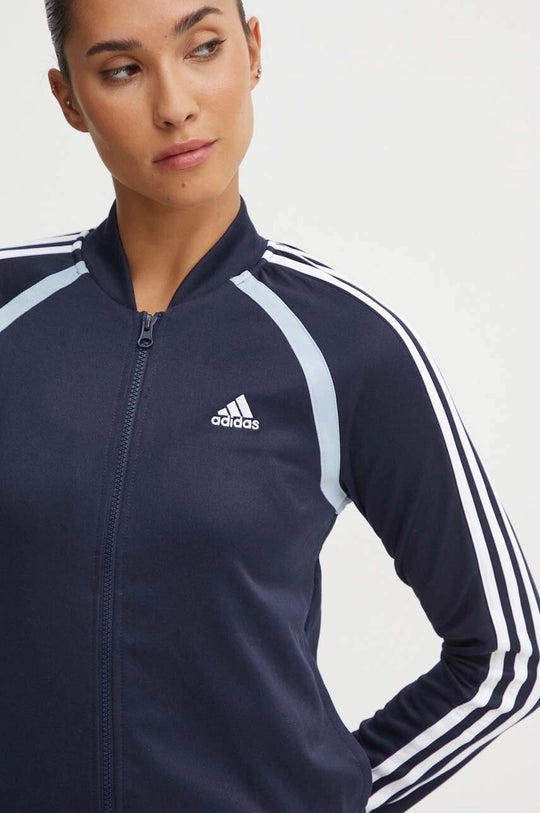 TUTA ADIDAS DONNA FELPA + PANTA WOMAN SPORTWEAR BLU