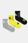 CALZE ADIDAS TRIPLA CUSHIONED SMILEY SOCKS CALZA 3 PAIA