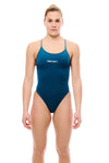COSTUME DONNA AKRON  ADELE ITALIA NUOTO PISCINA SPALLINA STRETTA
