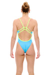 COSTUME DONNA AKRON ISOTTA ITALIA NUOTO PISCINA SPALLINA STRETTA