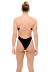 COSTUME DONNA AKRON ISOTTA ITALIA NUOTO PISCINA SPALLINA STRETTA