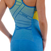 BODY SYNERGY TUTA TRIATHLON UOMO SMANICATA  AZZURRA