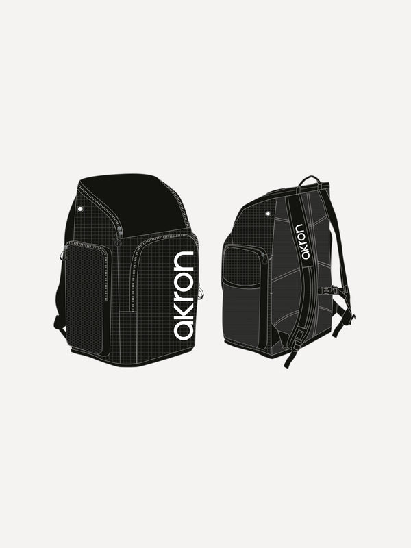 ZAINO PISCINA AKRON ITALIA NUOTO BLUSTER LT 45 LITRI NUOTO NERO