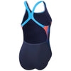 COSTUME DONNA PISCINA SPEEDO NUOTO INTERO BLU FANTASIA