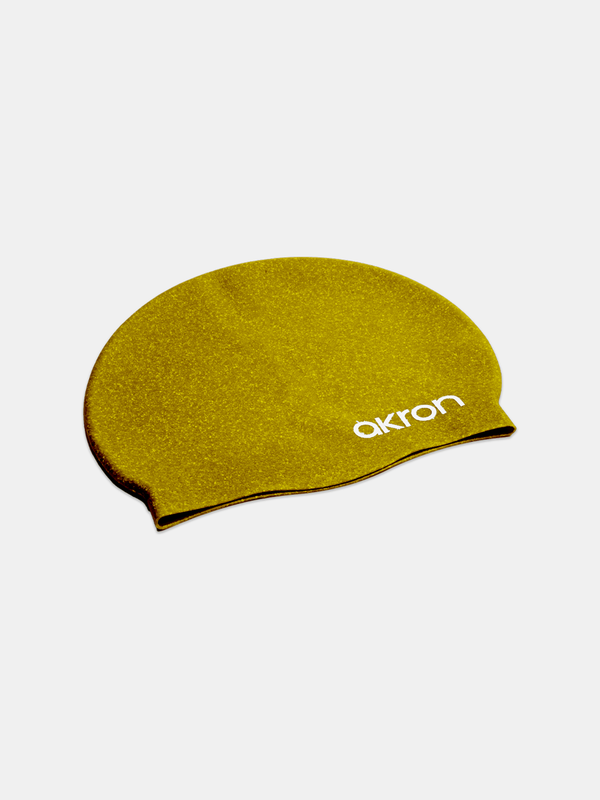 CUFFIA PISCINA AKRON SILICONE SWIM CAP CUFFIE NUOTO MADISON RECYCLED CAP BRONZO