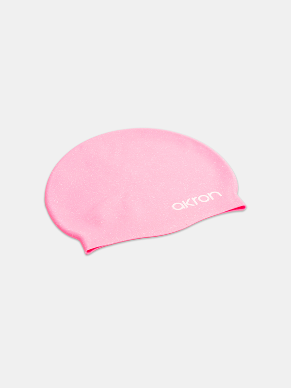 CUFFIA PISCINA AKRON SILICONE SWIM CAP CUFFIE NUOTO MADISON RECYCLED CAP ROSA