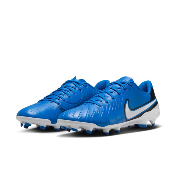 Nike tiempo blu hotsell