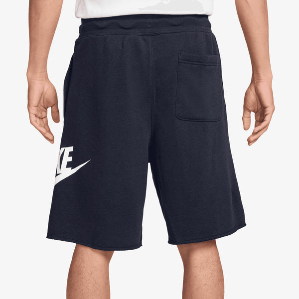 SHORT NIKE PANTA CORTO UOMO BERMUDA TRAINING FITNESS BLU MELANGE