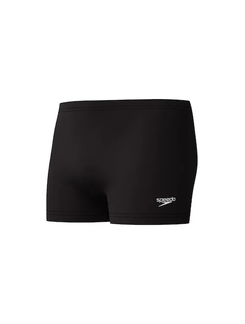 COSTUME SPEEDO UOMO ALTO PARIGAMBA NUOTO PISCINA ENDURANCE+ LOGO JAMMER BLACK
