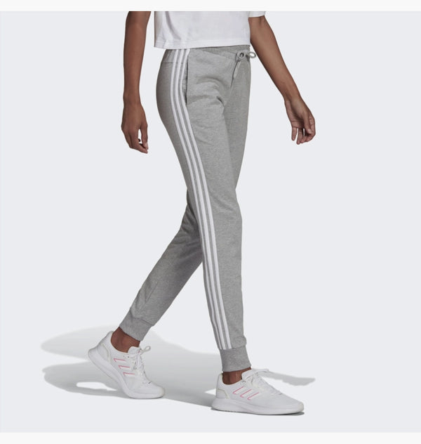 PANTALONE TUTA ADIDAS DONNA PALESTRA SPORT WOMAN PANTA GRIGIO