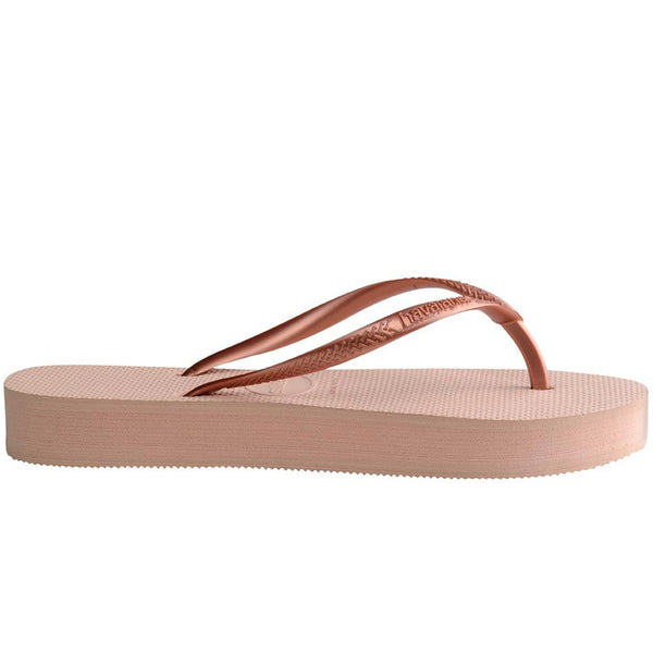 INFRADITO HAVAIANAS DONNA MARE PISCINA NUOTO SLIM LOGO ROSA ALTA