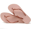 INFRADITO HAVAIANAS DONNA MARE PISCINA NUOTO SLIM LOGO ROSA ALTA